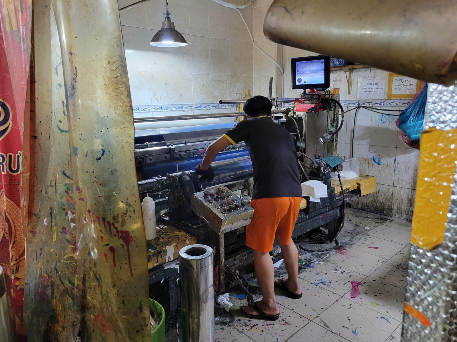 QUY TRÌNH SẢN XUẤT TRỤC IN ỐNG ĐỒNG